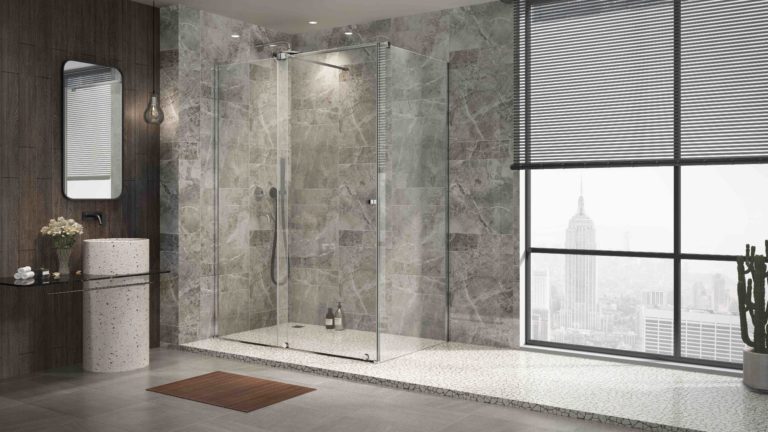 aquael-glass-shower-door-r22-re01-chrome