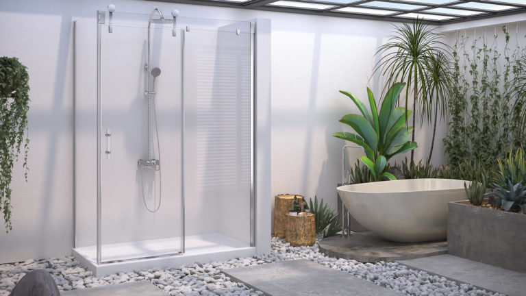 aquael-glass-shower-door-r23-re01-chrome