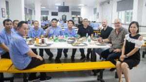 aquael-glass-shower-doors-manufacturer-17-years-builders-celebration-lunch